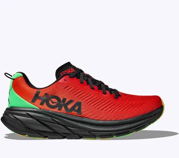 Hoka Rincon 3 Mens Shoe - US 8.5 / Red Alert/Flame