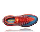 Hoka Speedgoat 4 Mens 11.5 / Real Teal/Persimmon Orange