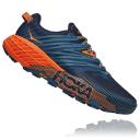 Hoka Speedgoat 4 Mens 8.5 / Real Teal/Persimmon Orange