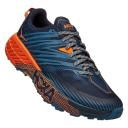 Hoka Speedgoat 4 Mens 8.5 / Real Teal/Persimmon Orange
