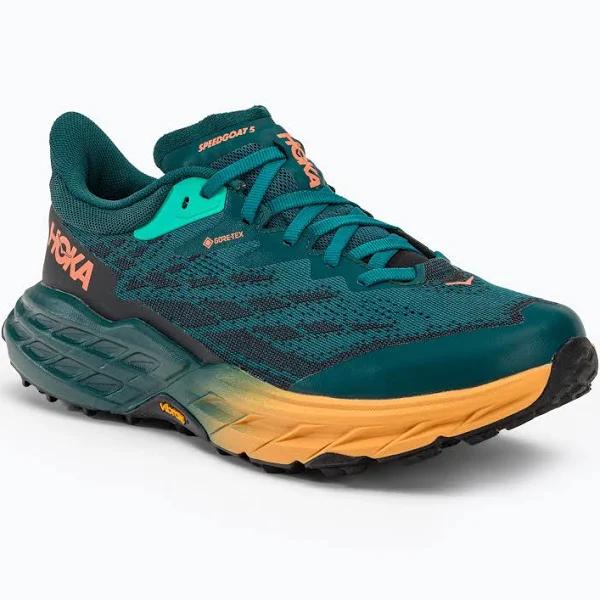 Hoka Speedgoat 5 GTX Women's Shoes Deep Teal/Black : 5 B - Medium