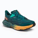 Hoka Speedgoat 5 GTX Women's Shoes Deep Teal/Black : 6 B - Medium