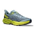 Hoka Speedgoat 5 Men Shoe Blue/Citron 15.0 2E