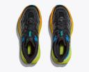 Hoka Speedgoat 5 Shoes Black Fluorescent Green Orange Women - 38