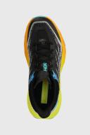 Hoka Speedgoat 5 Shoes Black Fluorescent Green Orange Women - 38