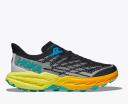 Hoka Speedgoat 5 Shoes Black Fluorescent Green Orange Women - 43(1/3)