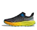 Hoka Speedgoat 5 Shoes Black Fluorescent Green Orange Women - 43(1/3)