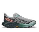 Hoka Speedgoat 5 Shoes Black Fluorescent Green Orange Women - 43(1/3)