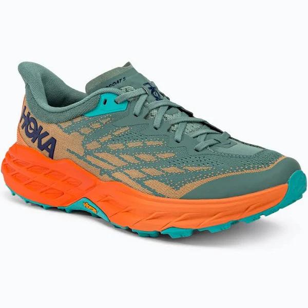 Hoka Speedgoat 5 Shoes Fluorescent Green Orange - 47(1/3)