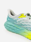 Hoka Speedgoat 5 Shoes Green Grey Yellow Women - 44