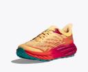 Hoka Speedgoat 5 Shoes Green Turquoise Orange - 40(2/3)