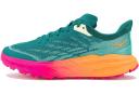 Hoka Speedgoat 5 Shoes Green Turquoise Orange Fuchsia Women - 36