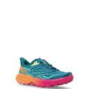 Hoka Speedgoat 5 Shoes Green Turquoise Orange Fuchsia Women - 36