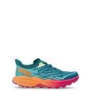 Hoka Speedgoat 5 Shoes Green Turquoise Orange Fuchsia Women - 36