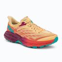 Hoka Speedgoat 5 Shoes Orange Cream Blue Women - 42(2/3)