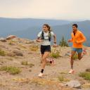 Hoka Speedgoat 5 Shoes Orange Cream Blue Women - 42(2/3)