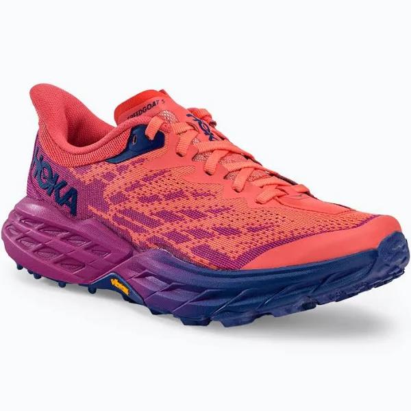 Hoka Speedgoat 5 Shoes Red Blue Women - 36(2/3)