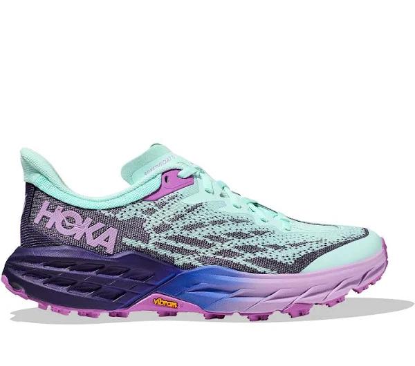 Hoka Speedgoat 5 Shoes Sky Blue Dark Lilac Pastel Lilac Women - 36(2/3)