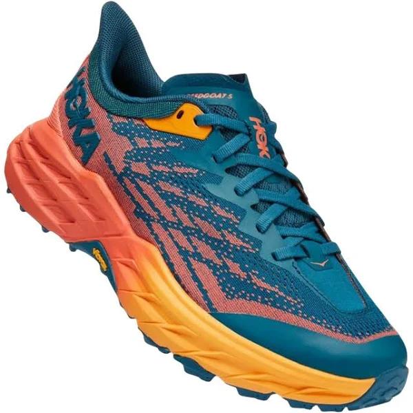 Hoka Speedgoat 5 Wide | Blue Coral / Camellia | Womens / USW6