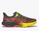 Hoka Speedgoat 5 Wide Mens Trail Running Shoes - Thyme/Fiesta - 7.5