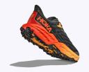 Hoka Speedgoat 5 Wide Shoes Black Red Orange - 50(2/3)