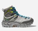 HOKA Tor Ultra Hi GORE-TEX Shoes in Lunar Rock Diva Blue