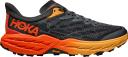 HOKA - Trail Running Shoes - Speedgoat 5 Castlerock/flame For Men - Grey