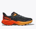 HOKA - Trail Running Shoes - Speedgoat 5 Castlerock/flame For Men - Grey