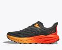 HOKA - Trail Running Shoes - Speedgoat 5 Castlerock/flame For Men - Grey