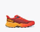HOKA - Trail Running Shoes - Speedgoat 5 Castlerock/flame For Men - Grey