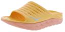 Hoka Unisex Ora Recovery Slide Amber Yellow / Shell Coral 7/8