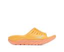 Hoka Unisex Ora Recovery Slide Amber Yellow / Shell Coral 7/8