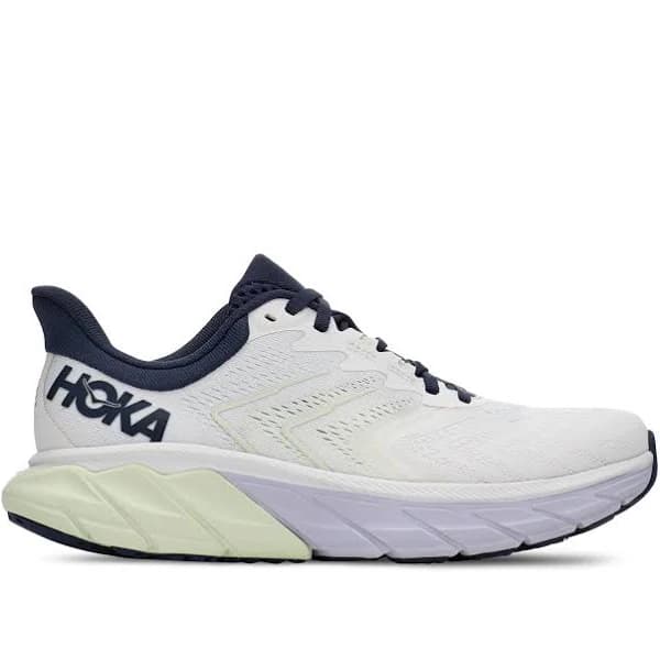Hoka Women's Arahi 5 Running Shoes (Blanc De Blanc/Outer Space) 11 US