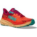 Hoka Women's Challenger 7 Shoes in Flame/Cherries Jubilee, Size 5.5