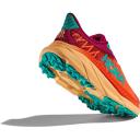 Hoka Women's Challenger 7 Shoes in Flame/Cherries Jubilee, Size 5.5