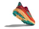 Hoka Women's Challenger 7 Shoes in Flame/Cherries Jubilee, Size 5