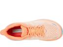 Hoka One One Women's Clifton 8 Running Shoes (Cantaloupe/Silver Peony, Size 10.5 US)