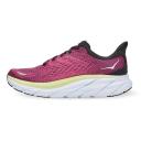 Hoka One One Women's Clifton 8 Running Shoes (Cantaloupe/Silver Peony, Size 10 US)