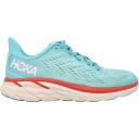 Hoka Women's Clifton 8 Running Shoes (Aquarelle/Eggshell Blue) 10
