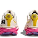 Hoka Clifton 9 Shoes White Pink Yellow Women - 36(2/3)