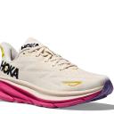 Hoka Clifton 9 Shoes White Pink Yellow Women - 36(2/3)