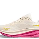 Hoka Women's Clifton 9 Eggnog/ Blanc de Blanc / 5