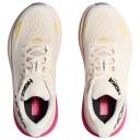 Hoka Women's Clifton 9 Eggnog/ Blanc de Blanc / 7