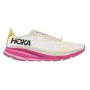 Hoka Women's Clifton 9 Eggnog/ Blanc de Blanc / 7