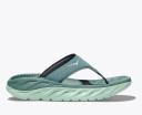 Hoka Women's Ora Recovery Flip Flop, Trellis/Mist Green / 7