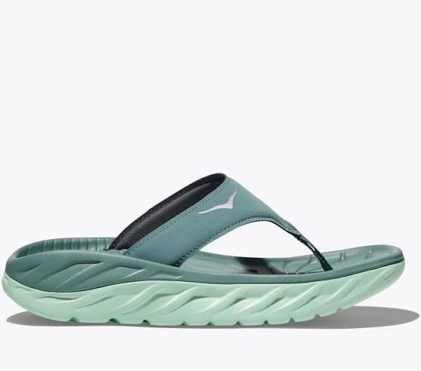 Hoka Women's Ora Recovery Flip Flop, Trellis/Mist Green / 7