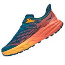 Hoka Women's Speedgoat 5 Shoes in Deep Lake/Ceramic, Size 5.5