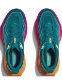 Hoka Women's Speedgoat 5 Shoes in Deep Lake/Ceramic, Size 5.5