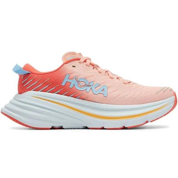 Hoka Womens Bondi x Shoes Camellia / Peach Parfait