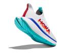 Hoka Womens Carbon x 3 Shoes White / Flame